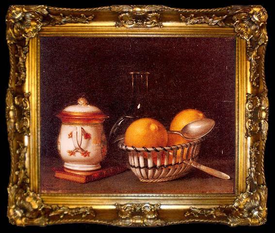 framed  Peale, Raphaelle Lemons and Sugar, ta009-2