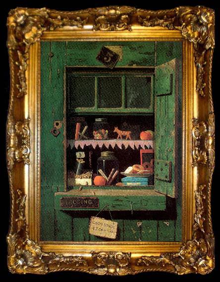 framed  Peto, John Frederick The Poor Man s Store, ta009-2