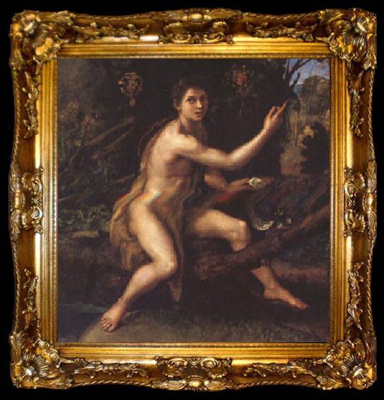 framed  Raphael John the Baptist (mk05), ta009-2