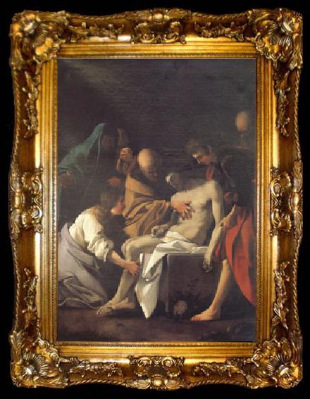 framed  SCHEDONI, Bartolomeo The Entombment (mk05), ta009-2