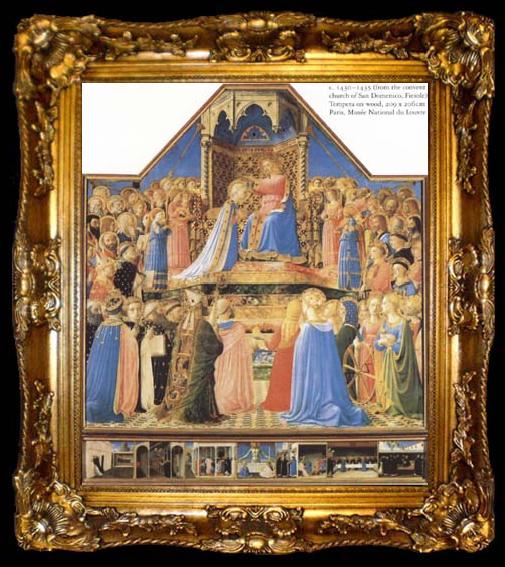 framed  Fra Angelico The Annunciation (mk08), ta009-2