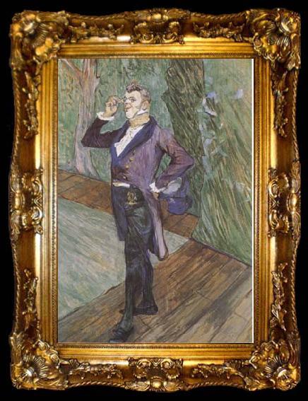 framed  Henri de toulouse-lautrec Henry Samary (mk09), ta009-2