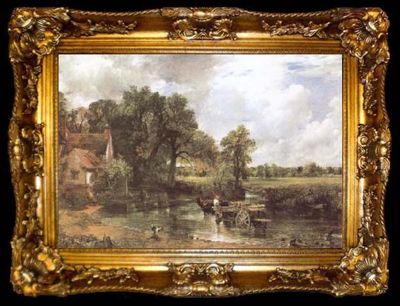 framed  John Constable The Hay Wain (mk09), ta009-2