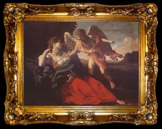framed  LANFRANCO, Giovanni Hagar in the Widerness (mk08), ta009-2