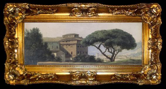 framed  Pierre de Valenciennes View of the Convent of the Ara Coeli The Umbrella Pine (mk05), ta009-2