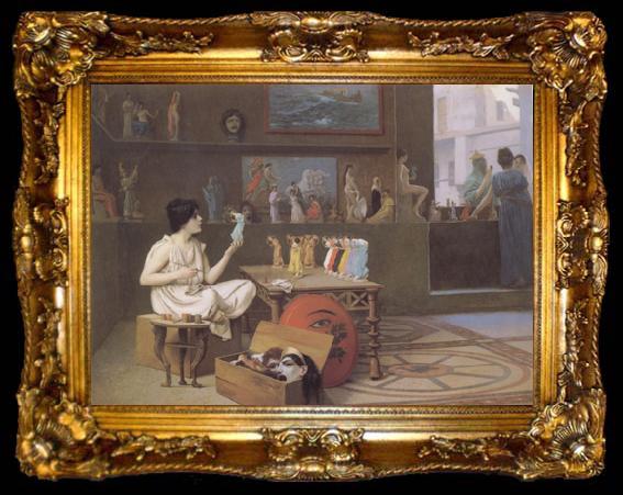 framed  Alma-Tadema, Sir Lawrence Jean-Leon Gerome (mk23), ta009-2