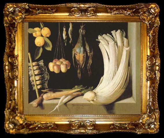 framed  Diego Velazquez Still Life (df01), ta009-2