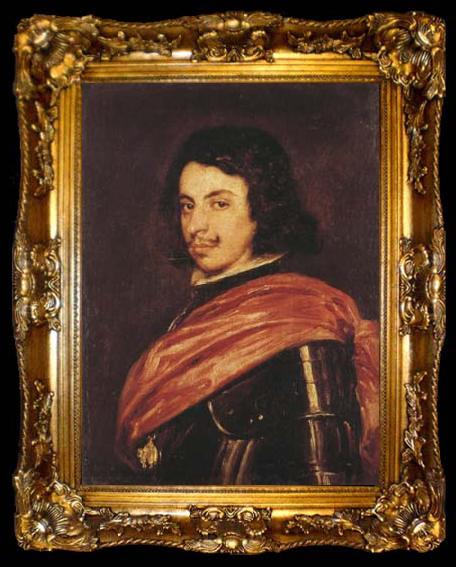 framed  Diego Velazquez Portrait de Francesco II d