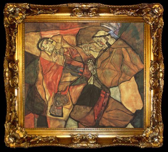 framed  Egon Schiele Agony (mk12), ta009-2