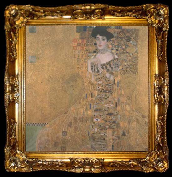 framed  Gustav Klimt Portrait of Adele Bloch-Bauer I (mk20), ta009-2