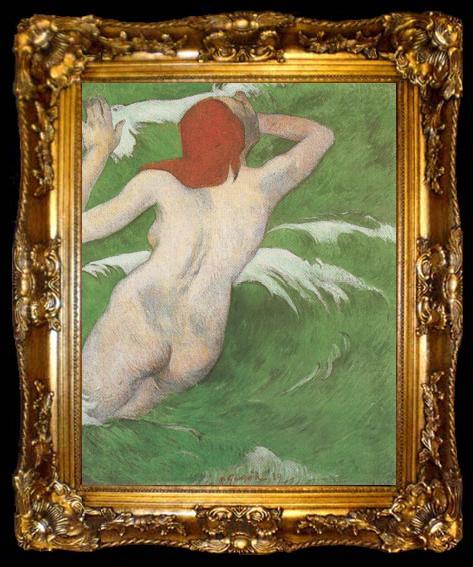 framed  Paul Gauguin Ondine (mk19), ta009-2