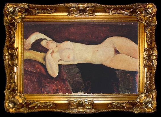framed  Amedeo Modigliani Reclining Nude (mk39), ta009-2