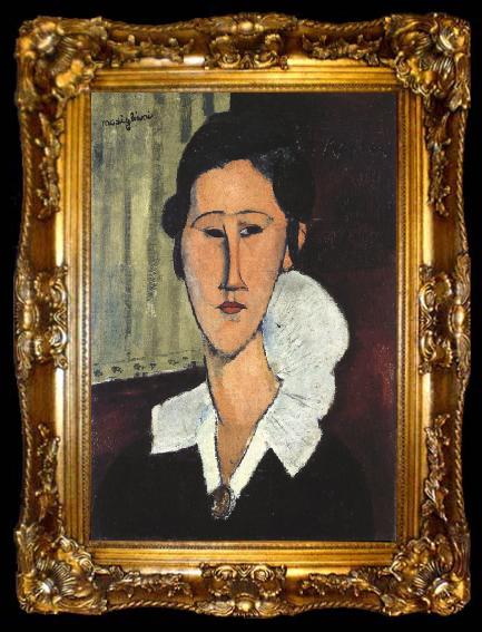 framed  Amedeo Modigliani Hanka Zborowska (mk39), ta009-2