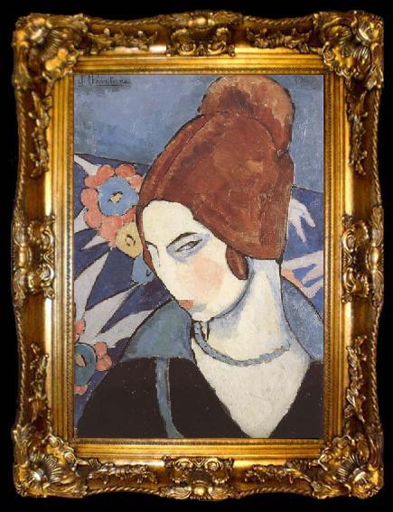 framed  Amedeo Modigliani Autoportrait (mk38), ta009-2