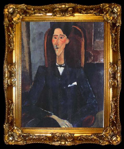 framed  Amedeo Modigliani Jean Cocteau (mk38), ta009-2