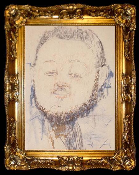 framed  Amedeo Modigliani Diego Rivera (mk38), ta009-2