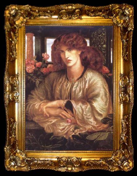 framed  Dante Gabriel Rossetti La Donna della Finestra (mk28), ta009-2