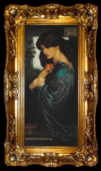 framed  Dante Gabriel Rossetti Proserpine (mk28), ta009-2