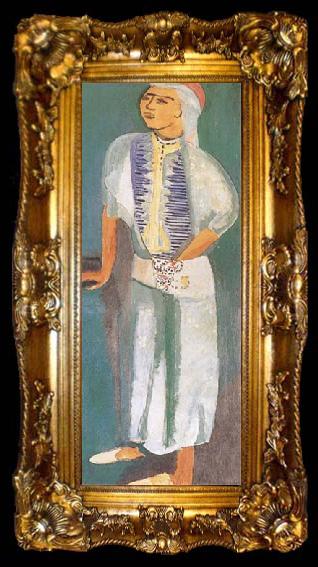 framed  Henri Matisse Fatmah the Mulatto Woman (mk35), ta009-2