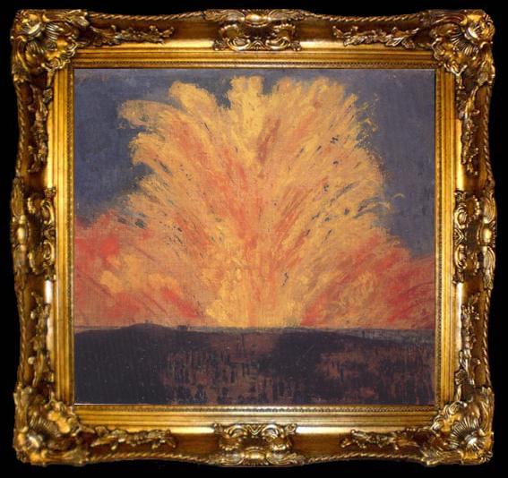 framed  James Ensor Firworks (nn02), ta009-2
