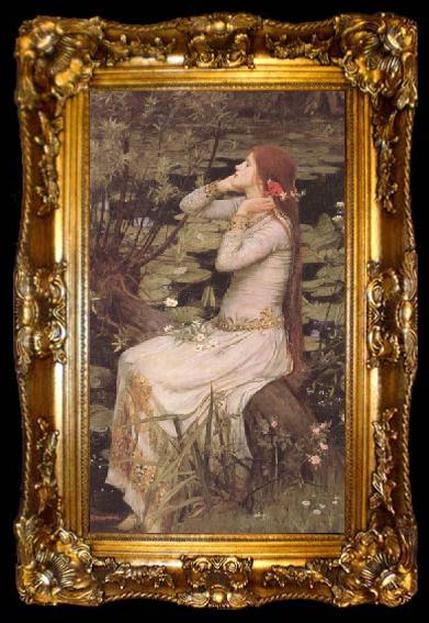 framed  John William Waterhouse Ophelia (mk41), ta009-2