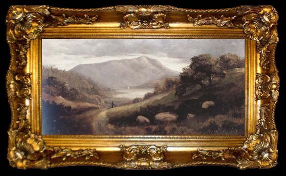 framed  Percy Gray Mt Tamalpais (mk42), ta009-2