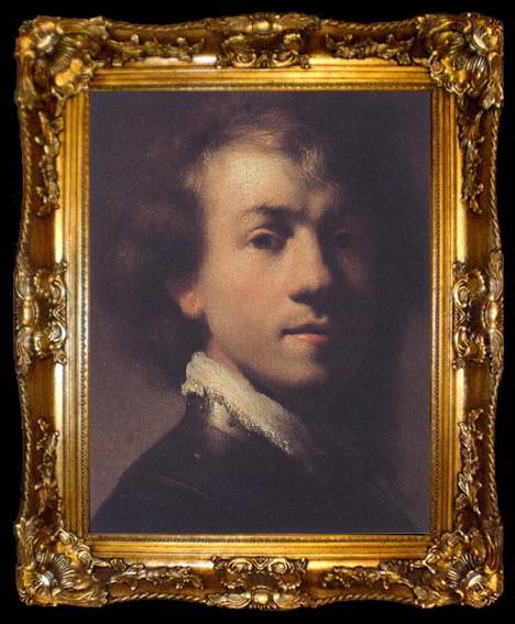 framed  REMBRANDT Harmenszoon van Rijn Self-Portrait (mk33), ta009-2