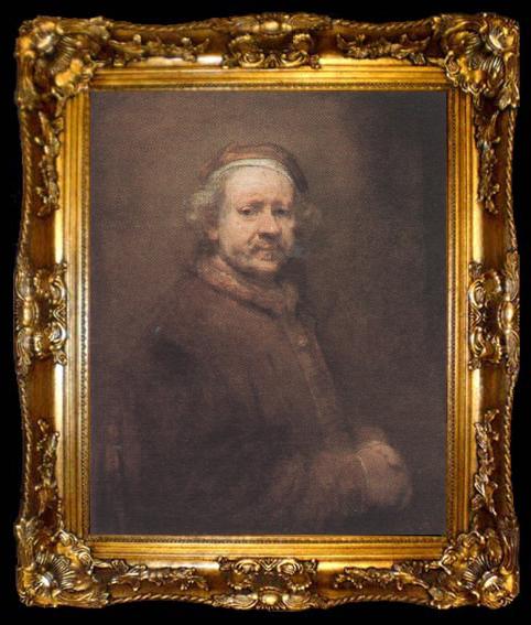 framed  REMBRANDT Harmenszoon van Rijn Self-Portrait (mk330, ta009-2