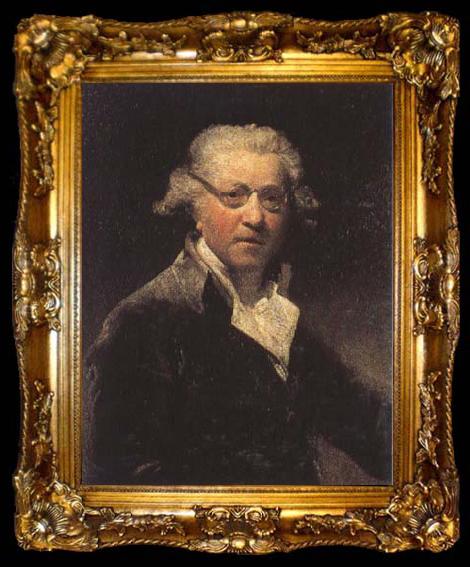 framed  Sir Joshua Reynolds Portrait of the Artist (mk25), ta009-2