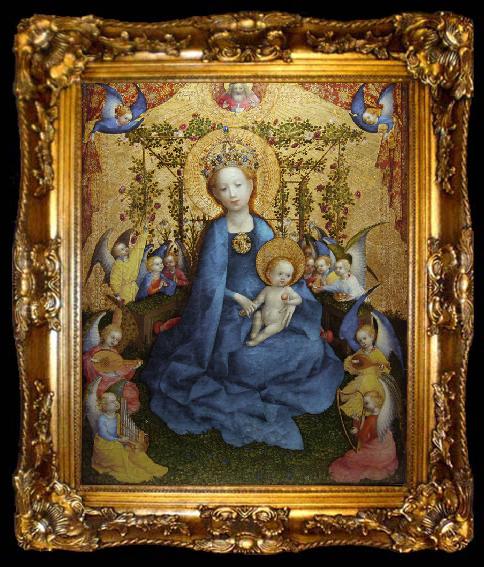 framed  Stefan Lochner The Coronation of the Virgin (nn03), ta009-2