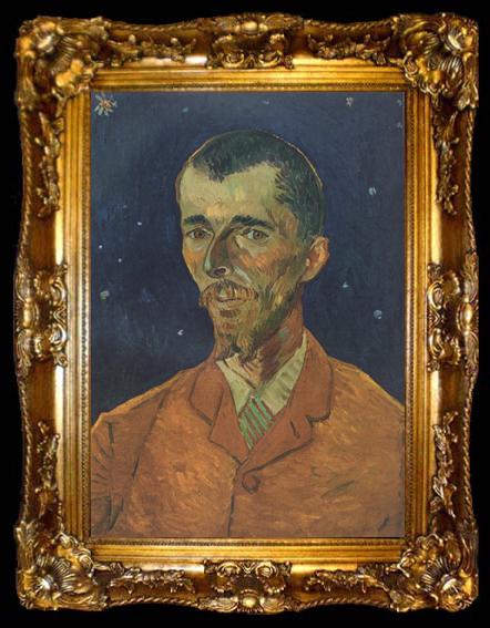 framed  Vincent Van Gogh Portrait of Eugene Boch (nn04), ta009-2