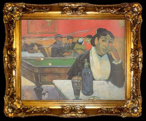 framed  Vincent Van Gogh Night Cafe in Arles (Madame Ginoux) (nn04), ta009-2