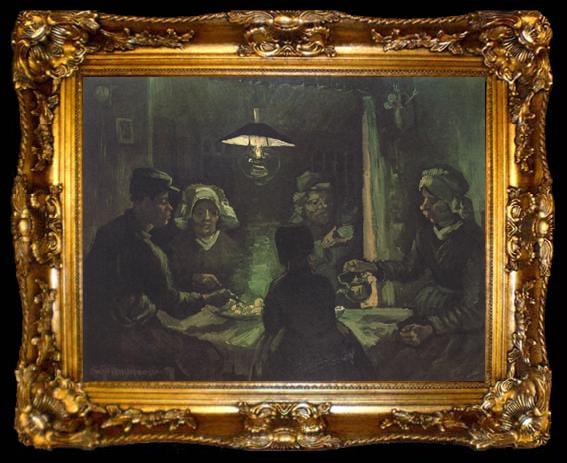 framed  Vincent Van Gogh The Potato eaters (nn04), ta009-2