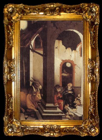 framed  BURGKMAIR, Hans The Nativity, ta009-2