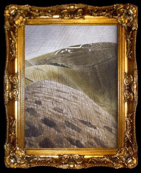 framed  Eric Ravilious The Vale of the White Horse, ta009-2
