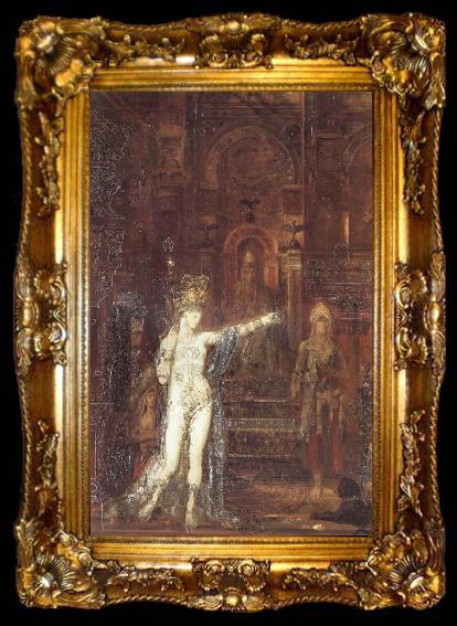 framed  Gustave Moreau Recreation by our Gallery, ta009-2