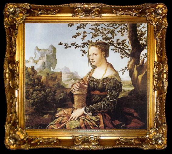 framed  Jan van Scorel Mary Magdalene, ta009-2