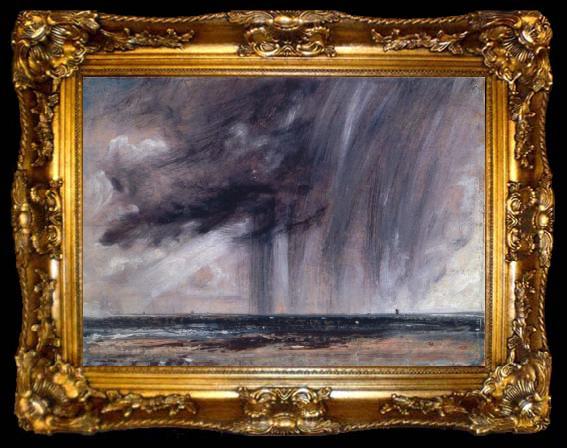 framed  John Constable Rainstorm over the sea, ta009-2