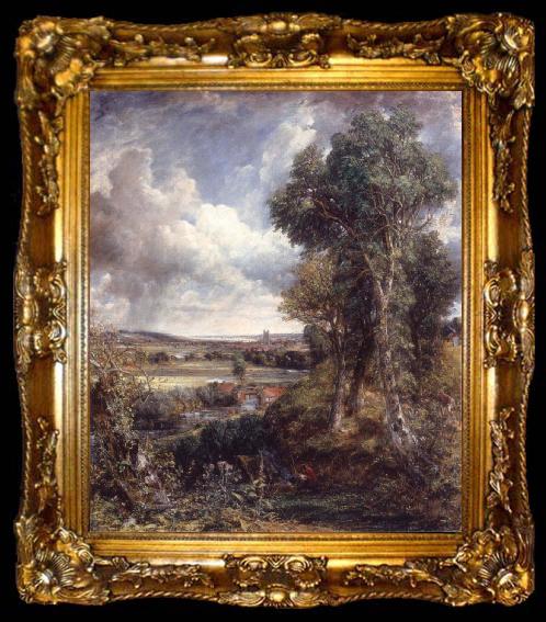 framed  John Constable The Vale of Dedham, ta009-2