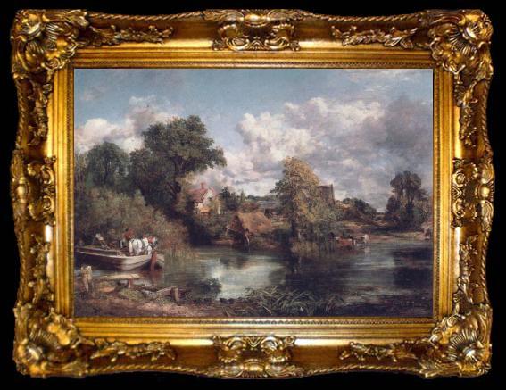 framed  John Constable THe WHite hose, ta009-2
