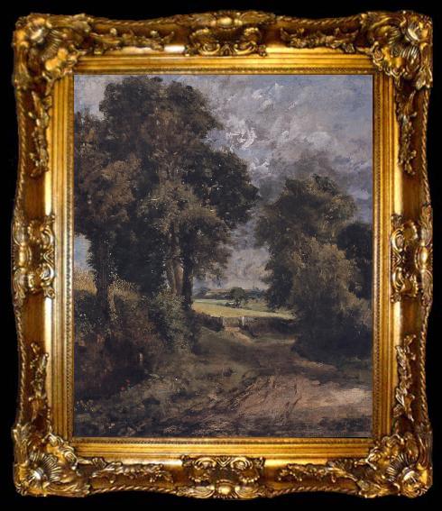 framed  John Constable A Cornfield, ta009-2
