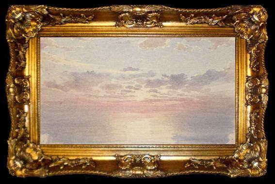 framed  Tom roberts Cloud Study, ta009-2