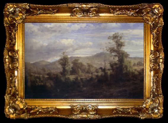 framed  Louis Buvelot Between Tallarook and Yea 1880, ta009-2