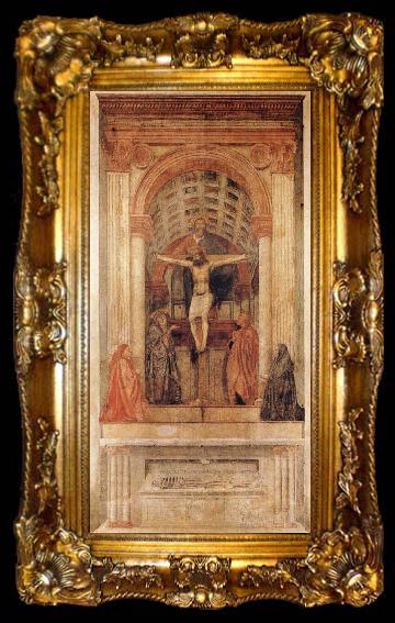 framed  MASACCIO The Trinity, ta009-2