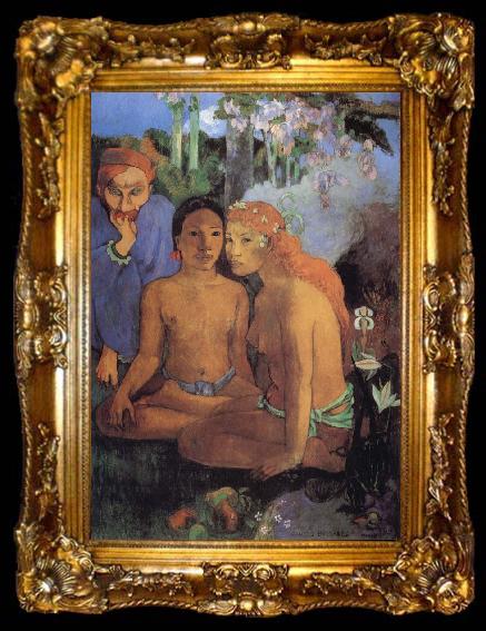 framed  Paul Gauguin Contes barbares, ta009-2