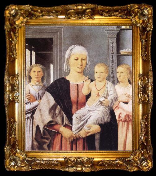 framed  Piero della Francesca Senigallia Madonna, ta009-2