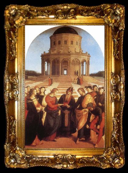 framed  Raphael Marriage of the Virgin, ta009-2