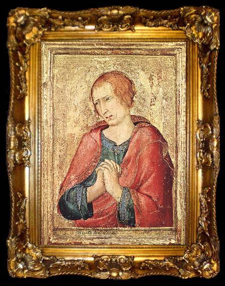 framed  Simone Martini St John the Evangelist, ta009-2