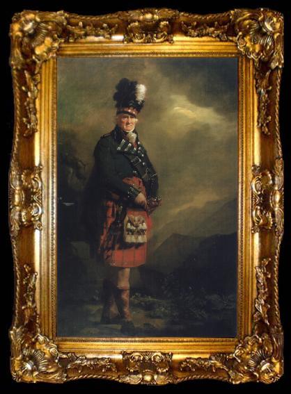 framed  Sir Henry Raeburn Francis Macnab, ta009-2