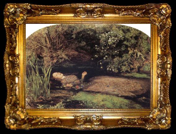 framed  Sir John Everett Millais Ophelia, ta009-2